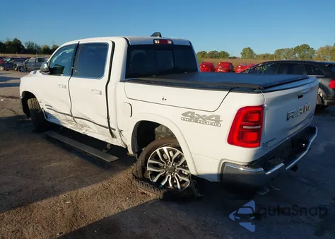 2025 Ram 1500 Limited 4X4 5'7 Box from USA, damaged, VIN 1C6SRFHP5SN742359